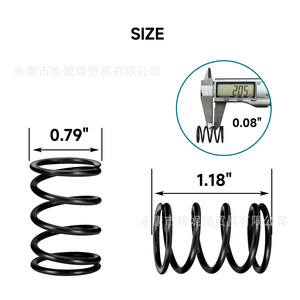 Juego de 7 resortes de válvula ZhenNirui 14791-ZE1-010 de metal de alta calidad para reparación - Product Image 3