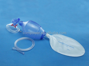 Compower Profesión Oxígeno Respiración <span class=keywords><strong>Ambu</strong></span> Bolsa Manual Pvc Resucitador Manual para pediátrico - Product Image 4