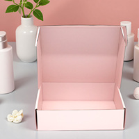 Boîte d'expédition personnalisée pour cosmétiques, emballage en carton écologique pour les soins de la peau, la beauté et l'e-commerce