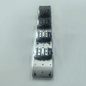 <span class=keywords><strong>Etau</strong></span> à double station robuste KH100-200D, étau à centrage automatique à 2 stations de précision pour fraisage CNC - Product Image 5