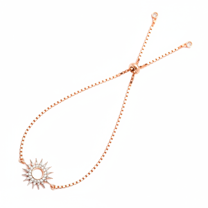 Sun Design <b>Adjustable</b> Tennis <b>Bracelet</b> 925 Silver <b>Bracelet</b> Wholesale Jewelry Trendy Fashion for Woman - Product Image 2