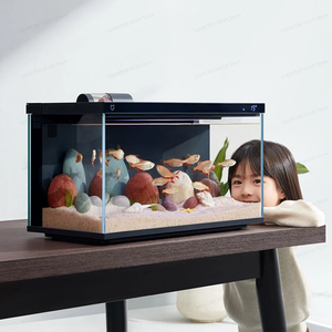สำหรับตู้ปลาอัจฉริยะ Mi Home Smart Glass <span class=keywords><strong>Aquarium</strong></span> ระบบกรอง 5 ขั้นตอน ไฟ LED หลายสีปรับเปลี่ยนได้ พร้อมรีโมทให้อาหาร ระบบเงียบพิเศษ ประหยัดพลังงาน - Product Image 5