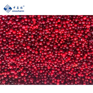 Sinocharm BRC-A produit 4 étoiles <span class=keywords><strong>rouge</strong></span> IQF usine de fruits à l'airelle norme ue 10kg en vrac airelles congelées pour tarte - Product Image 5