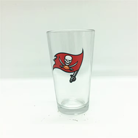 Verre à pinte classique de 16 oz en gros avec gobelets à sublimation avec logo personnalisé pour le vin brassé à la maison pour les cadeaux