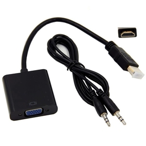 Mạ vàng cho <span class=keywords><strong>HDMI</strong></span> để <span class=keywords><strong>VGA</strong></span> <span class=keywords><strong>Adapter</strong></span> Full HD 1080P hỗ trợ màu đen chuyển đổi cáp cho máy tính Phụ kiện sản phẩm trong kho - Product Image 6
