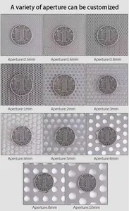 अनुकूलित माइक्रो छिद्रित शीट छिद्रित धातु शीट स्टील