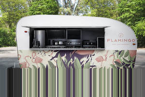 Camion de restauration vintage d'usine à vendre en Europe, kiosque à café, camionnette à glaces mobile, camionnette à snacks, hot-dogs, frites, usage commercial - Product Image 2