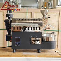 Torréfacteur de café à chauffage électrique/gaz, vente directe usine, torréfacteur de boutique Dongyi, machine à torréfier le café domestique et commercial 600g
