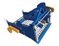 Nouvelle récolteuse de pommes de terre mini 4UC-80 pour motoculteur, simple rangée avec roulement