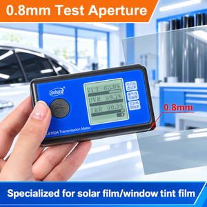 Linshang LS160A Mètre de mesure 3-en-1 pour vitres : VLT, rejet UV et transmission IR 1400nm - Product Image 5