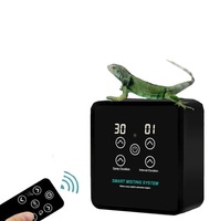 Sistema de Nebulización Ecológico de Alta Calidad para Reptiles, de Plástico ABS Negro, con Temporizador, Rociador Inteligente para Plantas Trepadoras