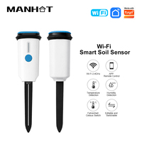 Capteur de sol intelligent Wi-Fi pour plantes, testeur d'humidité et de température, étanche IP66, contrôle par application, liaison de scènes, compatible Tuya