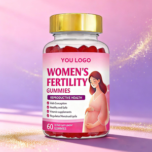 Integratori OLLI OEM, Multivitaminico Prenatale, Supporto per la Fertilità, Gommose Probiotiche per la Fertilità Femminile - Product Image 1