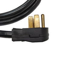 Câble d'alimentation américain NEMA14-50P SRDT 4 conducteurs 6AWG 13,3 mm² robuste pour camping-car et recharge de véhicules électriques