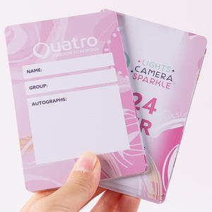 بطاقات PVC قابلة للكتابة مخصصة من المصنع، بطاقات دخول دائمة للفعاليات مع حبل تعليق للمعارض ومنظمي المؤتمرات - Product Image 6