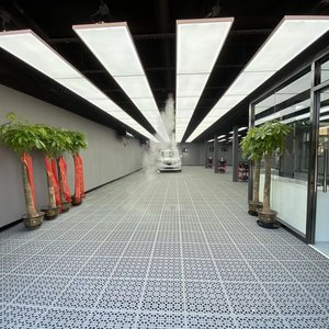 Nouveaux produits innovants Durable Car Wash Drainage Revêtement de <span class=keywords><strong>sol</strong></span> en plastique <span class=keywords><strong>pour</strong></span> voiture Detailing Shop Car Wash Garage Carreaux de <span class=keywords><strong>sol</strong></span> - Product Image 4