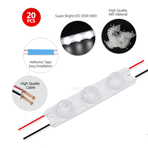 Livraison en 3-5 jours depuis un entrepôt UE. Module LED à bords 3W 150lm/W 50x10 degrés en stock. - Product Image 4