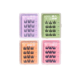 LMLTOP <b>Magnetic</b> False <b>Eyelashes</b> Single Cluster Reusable No Glue Needed For Daily Wear SY919 - Product Image 5