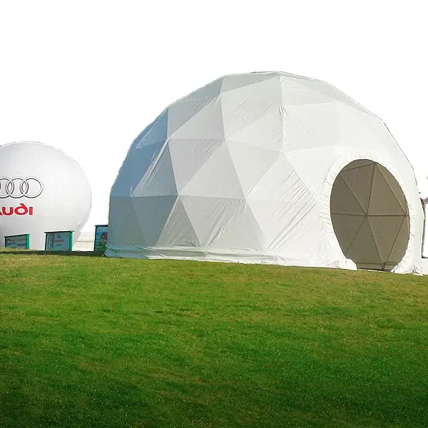 활동용 커스터마이즈 대형 15m 20m 돔 텐트 공장가 강풍 방수 고급 돔 텐트