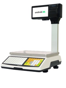 Balanza electrónica Digital <span class=keywords><strong>LongFly</strong></span> con impresora para supermercado minorista POS Etiqueta de código de barras Sistema de caja registradora - Product Image 2
