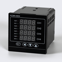 Industrial Universal 4 Channels Input Temperature Controller RTD PT100 k Thermocouple Input Dc 4-20mA OUTPUT