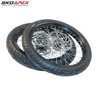 Nouveau style 2026 : Kit de roues Supermoto 17 pouces pour Sur-Ron LBX Street Motard – Accessoires et pièces de mise à niveau pour moto
