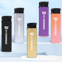 Fabrication OEM en Chine, fourniture directe d'usine, briquets à gaz en plastique créatifs et mignons personnalisables pour cadeaux, vente en gros