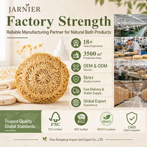 ฟองน้ำขัดผิวจากใยไซซอลธรรมชาติ 100% ยี่ห้อ Jarnier Popular สำหรับอาบน้ำและขัดผิว - Product Image 6