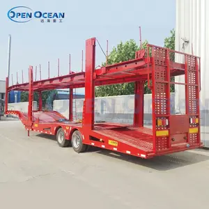 8 Cars Carrying Vehicle Car Transporter Trailer Car Carrier Semi Trailer With Saf Axle For Sale