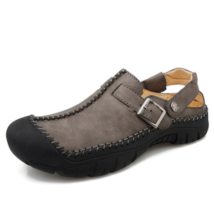 Sandalias Planas Hechas a Mano para Hombre, Talla Grande, Estilo Nuevo, Precio al por Mayor - Product Image 2
