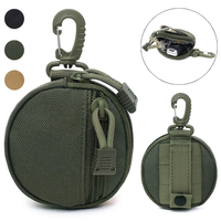 Sac Banane Mini EDC pour Randonnée et Chasse en Plein Air, Pochette à Outils, Porte-clés, Fermeture Éclair, Écouteurs, Clés, Portefeuille, Monnaie