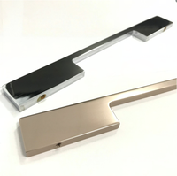 Poignée de tirage pour armoire de cuisine en aluminium 96/128/160/1000 Or/Noir/Chrome, poignées de commode et de penderie