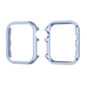 Étui pare-chocs en métal <span class=keywords><strong>pour</strong></span> <span class=keywords><strong>Apple</strong></span> <span class=keywords><strong>Watch</strong></span> 7 <span class=keywords><strong>SE</strong></span> Series 6 5 4 3 Housse de protection <span class=keywords><strong>pour</strong></span> IWatch 45mm 41 40 44 38 42mm Shell Hard Frame - Product Image 3