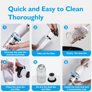 Aspirateur à main portatif sans fil pour voiture et maison Appareil ménager portable humide et sec <span class=keywords><strong>meilleur</strong></span> bâton rechargeable - Product Image 3