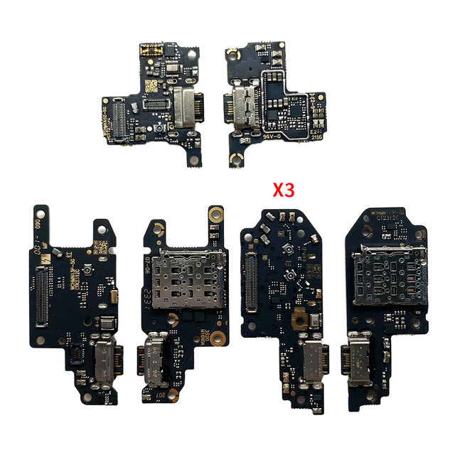 JIARUILA Mobile Phone Spare Parts Bar Design USB Charging Port Dock Connector Board Flex Cable for Poco X3 GT F4 5G