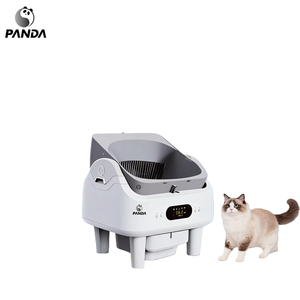 Nouveau produit 2025 : Bac à litière intelligent ouvert, contrôle par application, nettoyage automatique, ramassage des excréments, désodorisation de l'air frais, toilette pour chat - Product Image 1