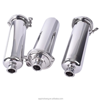 Sistem Filtrasi Cairan Ss316 Cartridge Filter Housing Sistem Filtrasi Cairan Presisi Mikro Sanitasi Filter Inti Tunggal