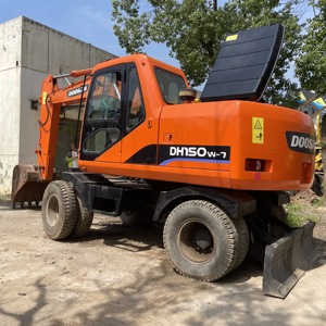 Excavadora Usada DOOSAN DH150W de 15 Toneladas, 100% Lista para Trabajar, Excavadora Hidráulica de Segunda Mano, Cuidadosamente Mantenida, Fácil de Operar - Product Image 3