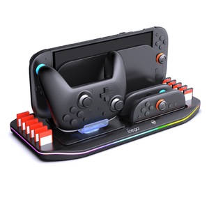 5 trong 1 Trạm Sạc Sạc Dock với khe cắm thẻ trò chơi cho Nintendo chuyển đổi 2 Pro điều khiển và Joyco N - Product Image 1