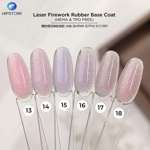 Base de goma sin HEMA <span class=keywords><strong>y</strong></span> TPO, Gel UV, esmalte de uñas de Gel colorido, láser semipermanente, fuegos artificiales, Base de Color para decoración de uñas UV para uñas - Product Image 4