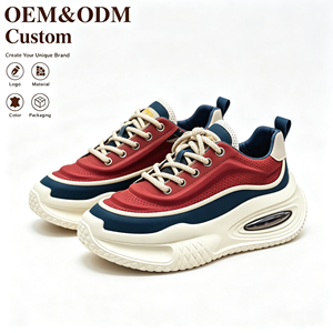 2026 Custom Genuine Leather <b>Slip</b>-On Casual Shoes Round Toe Breathable All Seasons Walking Style Shoes - Product Image 1