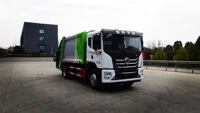 Camion à ordures compacteur 20 m³ 6x4 à transmission manuelle et chargement arrière