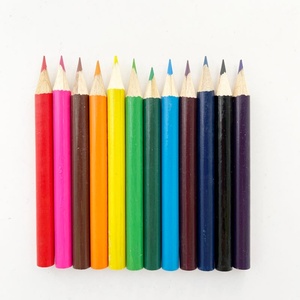 Lápiz de Color Pequeño de Madera con Forma Hexagonal de 3.5 Pulgadas para Niños, Precio al por Mayor - Product Image 1