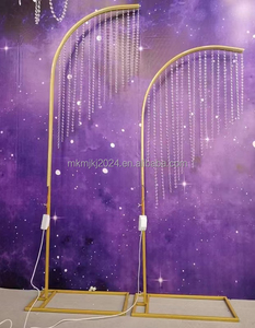 Đèn đứng hình cây rè<span class=keywords><strong>m</strong></span> pha lê phát sáng là<span class=keywords><strong>m</strong></span> nền đá<span class=keywords><strong>m</strong></span> cưới, trang trí đá<span class=keywords><strong>m</strong></span> cưới khác - Product Image 6