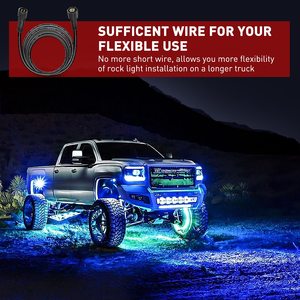 สายต่อไฟ LED ขนาด 150 ซม. 300 ซม. สำหรับไฟ LED ติดล้อรถ ไฟนีออนแบบแถบ - Product Image 4