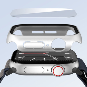 <span class=keywords><strong>Protection</strong></span> d'écran en verre trempé plein écran + coque de <span class=keywords><strong>protection</strong></span> en PC pour <span class=keywords><strong>Apple</strong></span> <span class=keywords><strong>Watch</strong></span> S11/10/9/SE 46 mm 42 mm 45 mm 44 mm 49 mm <span class=keywords><strong>Protection</strong></span> de pare-chocs - Product Image 3