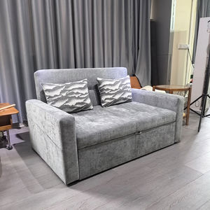 जैन आधुनिक तह सोफे बिस्तर अपार्टमेंट फर्नीचर असबाब रहने वाले कमरे उपयुक्त फोल्डेबल सह बिस्तर भंडारण स्लीपर सोफा - Product Image 2