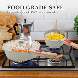 Nouvelle mise à niveau couvercle universel casserole bouchon anti-déversement couvercle de casserole couvercle de casserole en verre universel avec rebord en silicone - Product Image 6