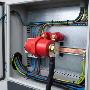 Isolateur K&R SM7120-50 50*50 -M10 Sortie d'usine - Isolateur cylindrique en forme <span class=keywords><strong>de</strong></span> broche rouge haute résistance basse tension - Product Image 4