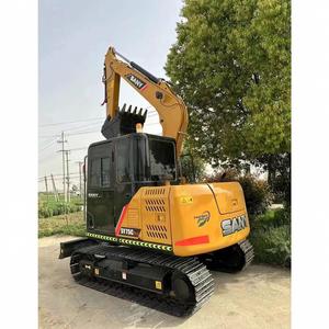 Mini-excavatrice Sany SY75C d'occasion de marque chinoise, faible nombre d'heures de travail, bon état, excavatrice Sany 75C 75Cpro d'occasion - Product Image 2